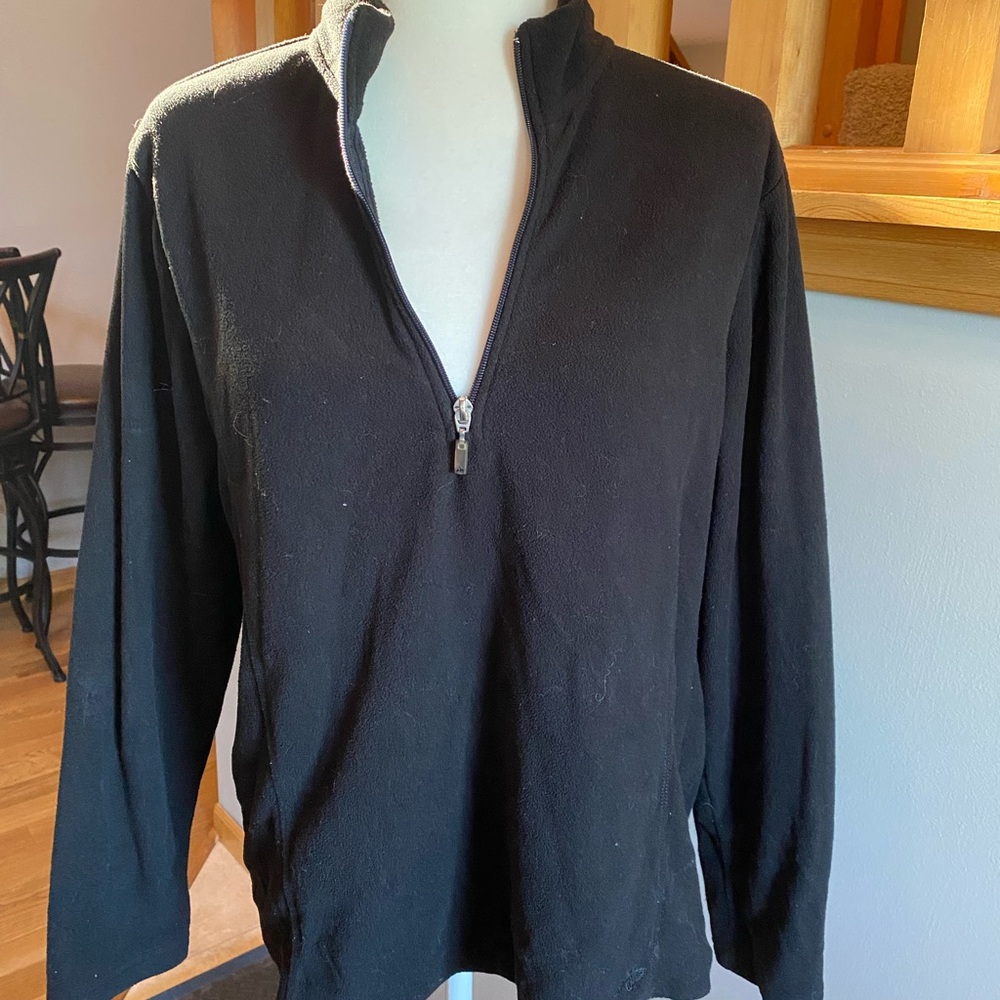 Athletech Black Zip-Up Sweater